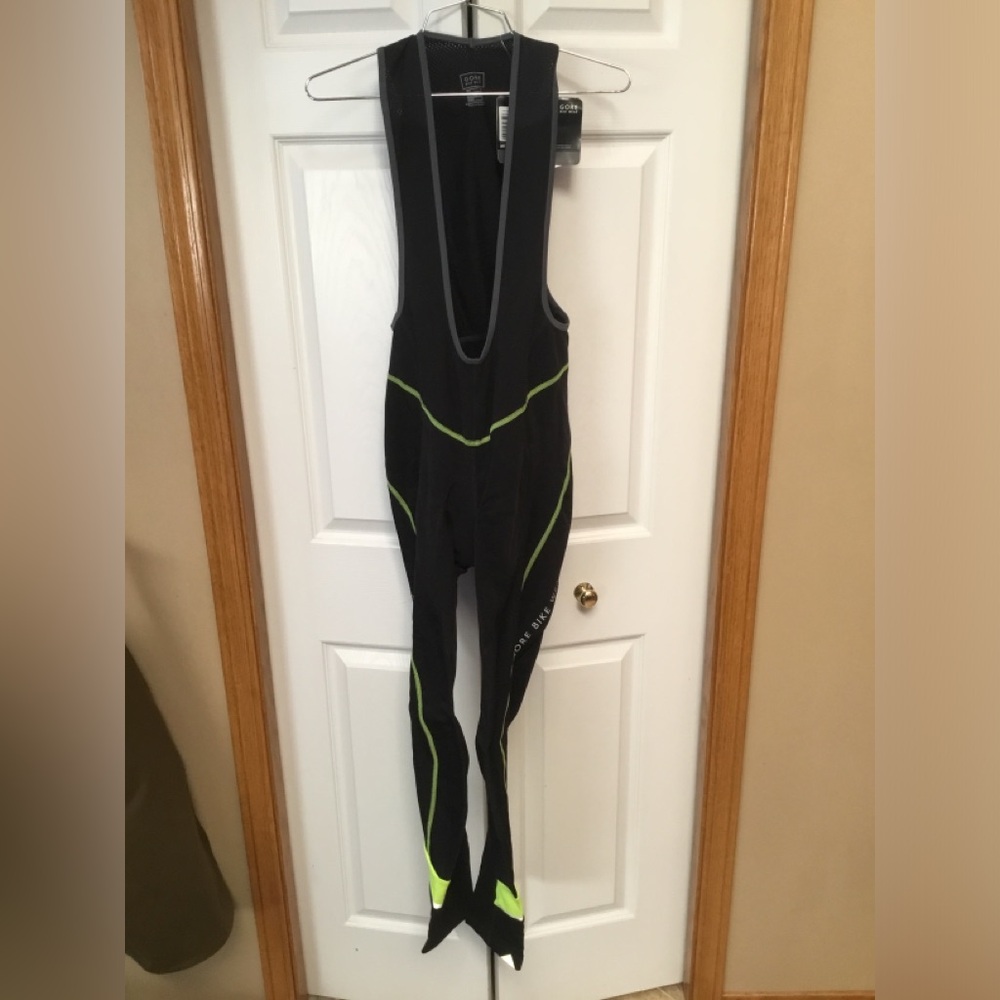 Men’s bib style thermal bike tights+